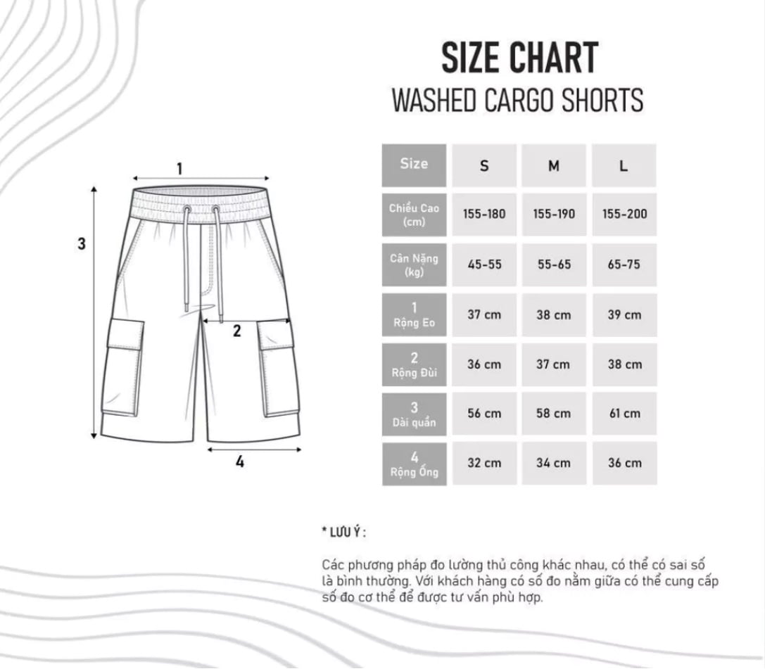 SNC6 - 'INTROVERSE' WASHED CARGO SHORTS - MOCHA