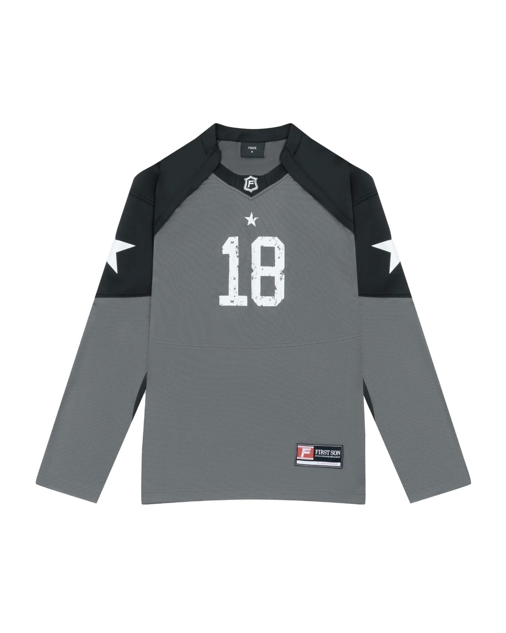 JS5 - FNOS UNITED HOCKEY JERSEY - BLACK/GREY