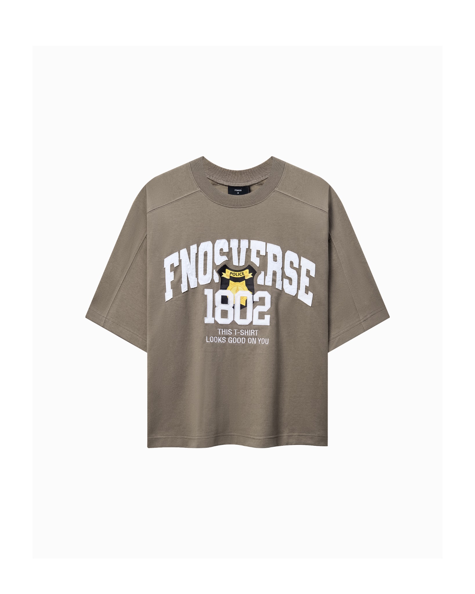 TSG43 - CALL1802 BOXY T-SHIRT - COFFEE
