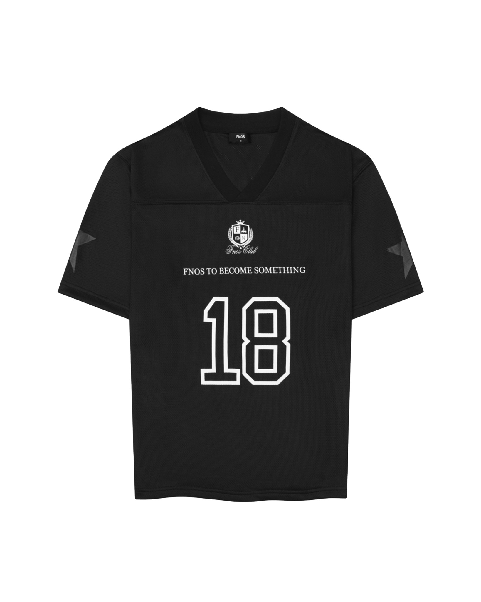 JS1- BALANCE NUMBER CLUB JERSEY - BLACK