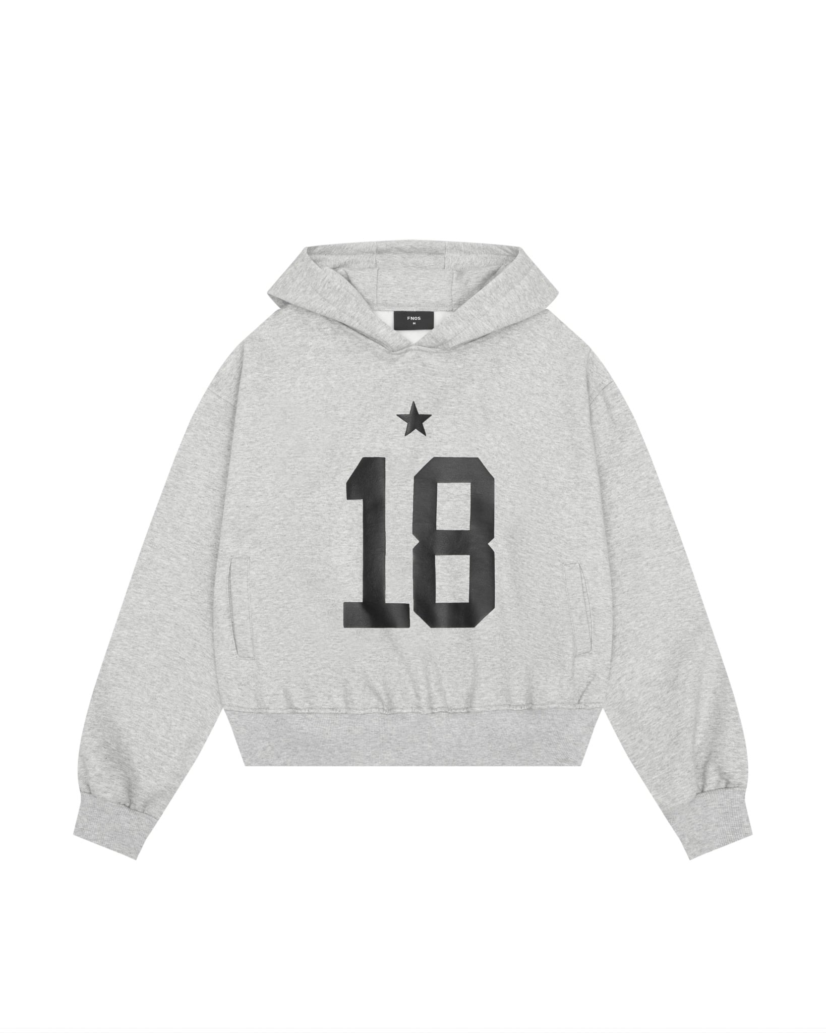 HD14 - BALANCE NUMBER HOODIE - GRAY