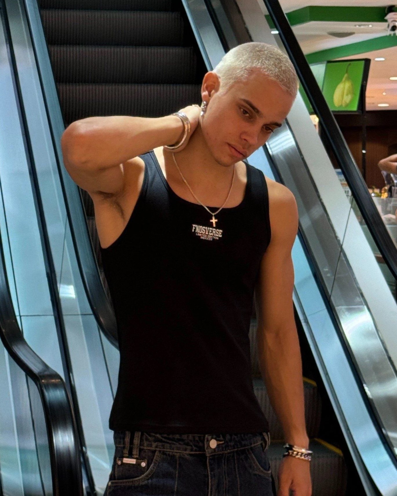 TTF5 - FNOSVERSE TANKTOP - MEN - BLACK