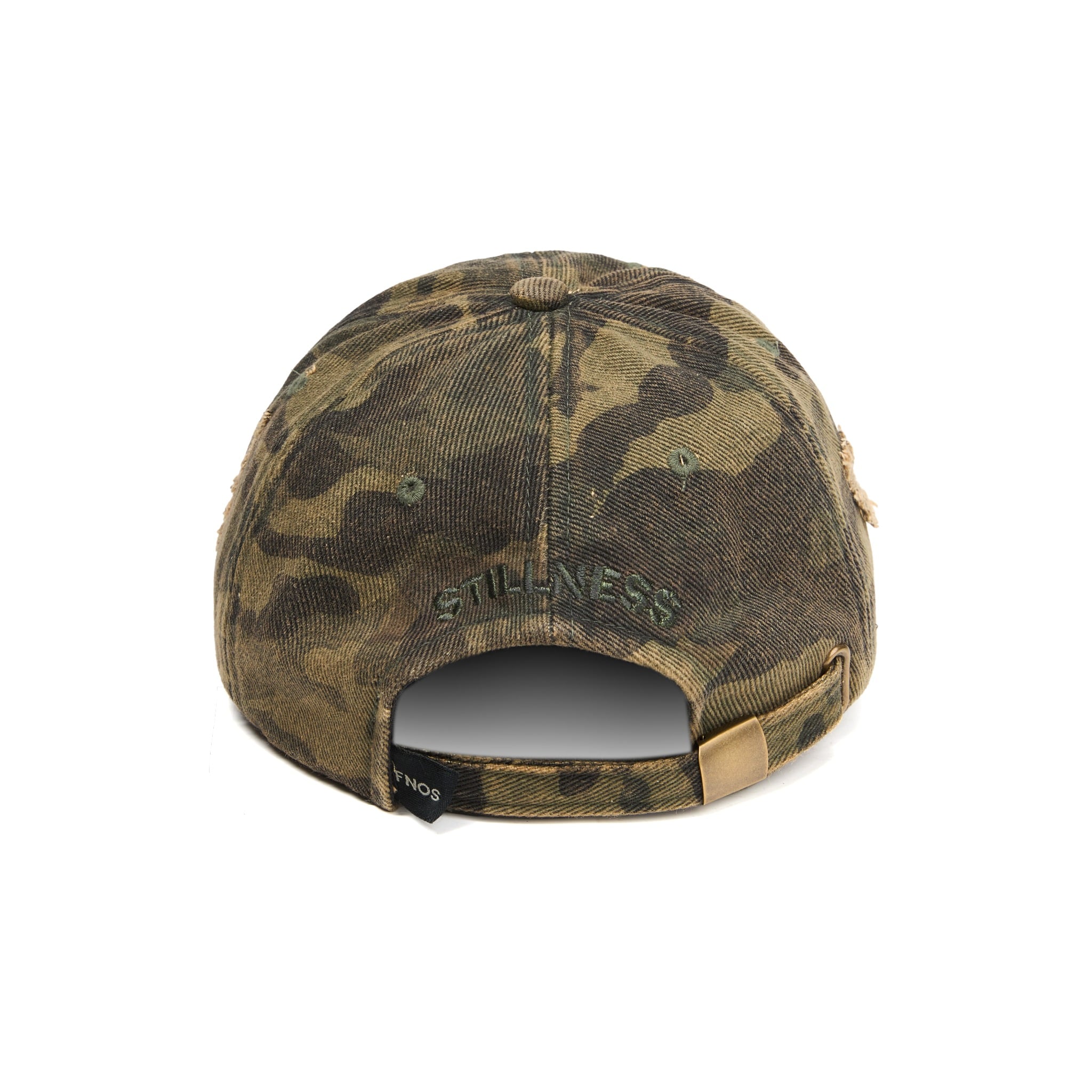 HW16 - "FNOS" WASHED CAMO HAT - VERSION 2