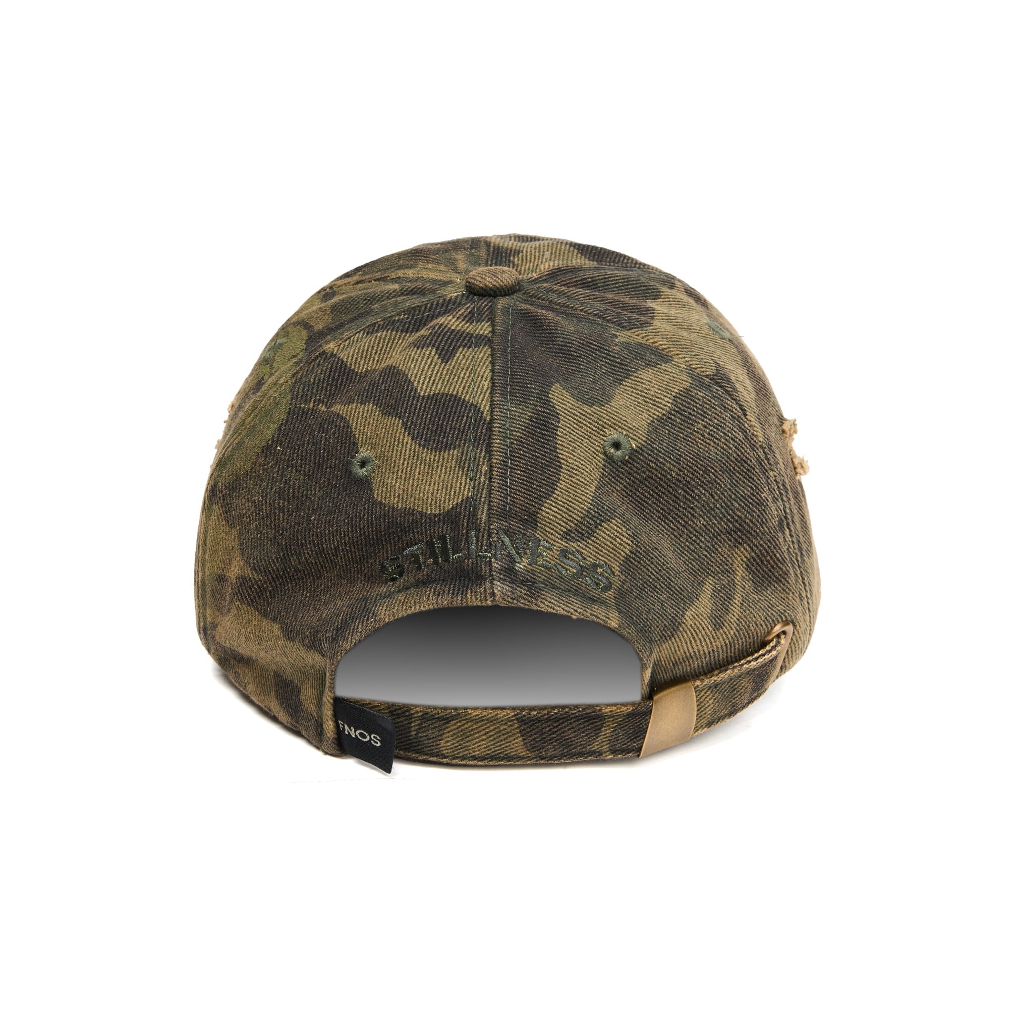 HW15 - "FNOS" WASHED CAMO HAT - VERSION 1