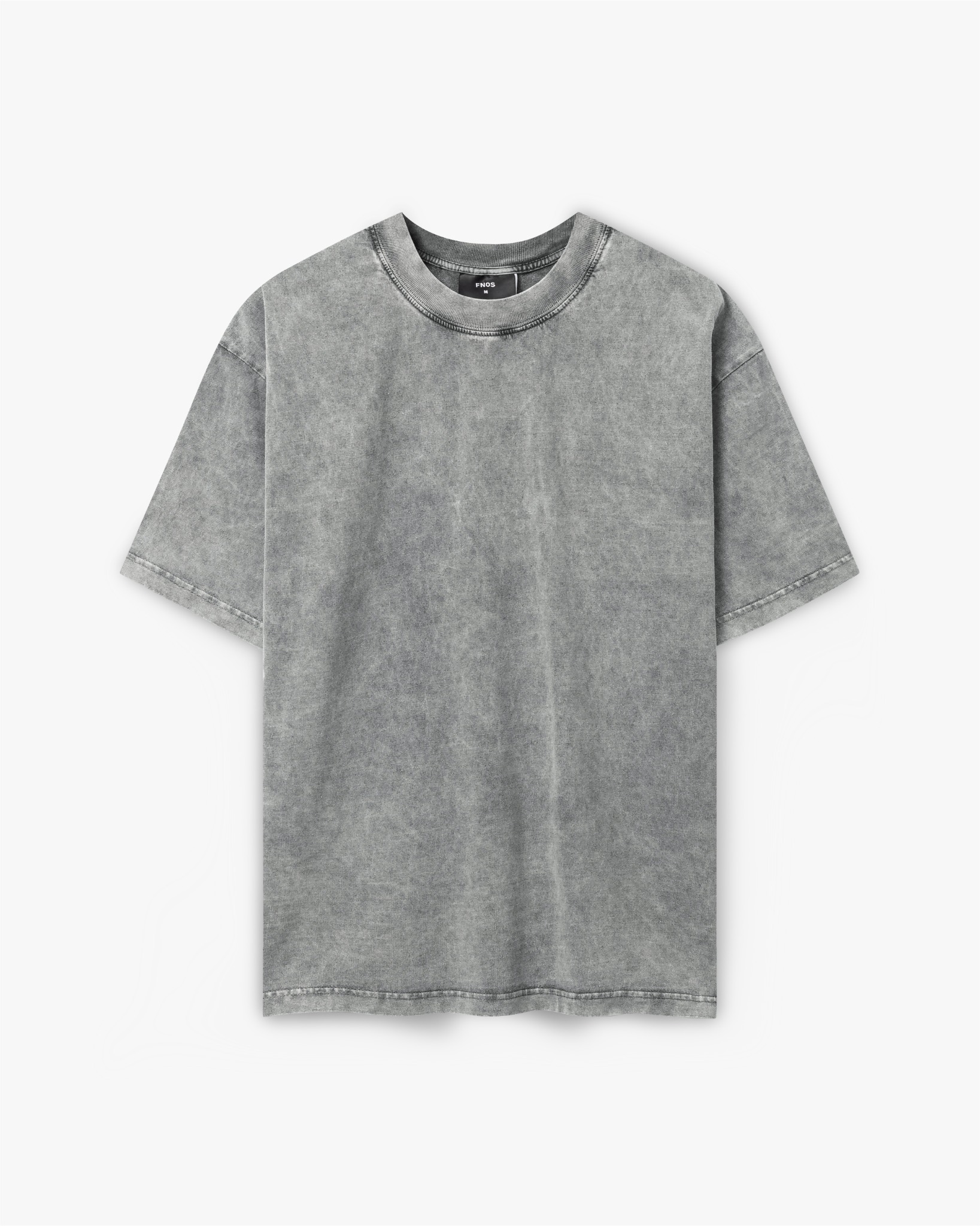 TSW5 - BLANK WASHED TEE - ASH GREY