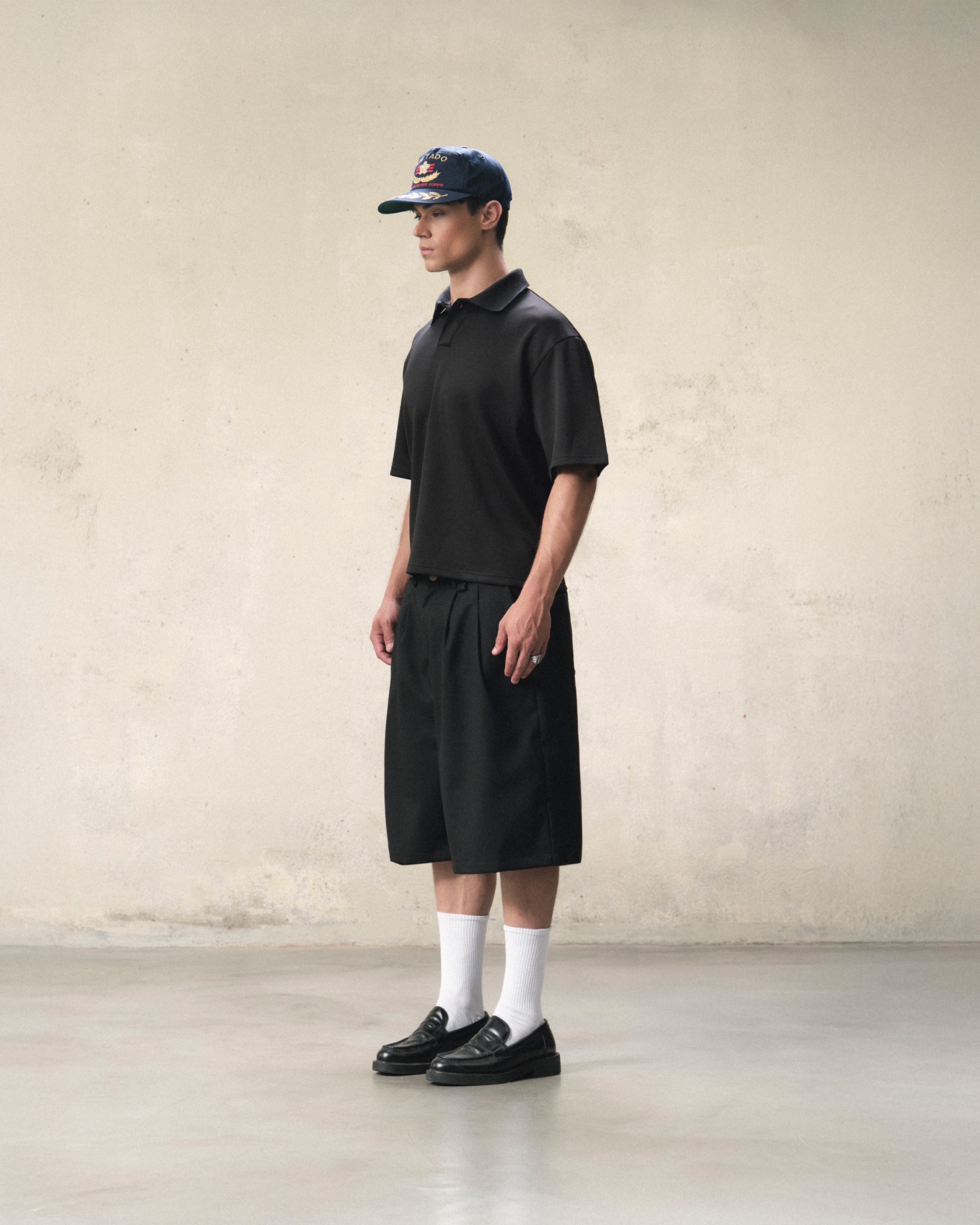 PB1 - FNOS BASIC POLO SHIRT - BLACK