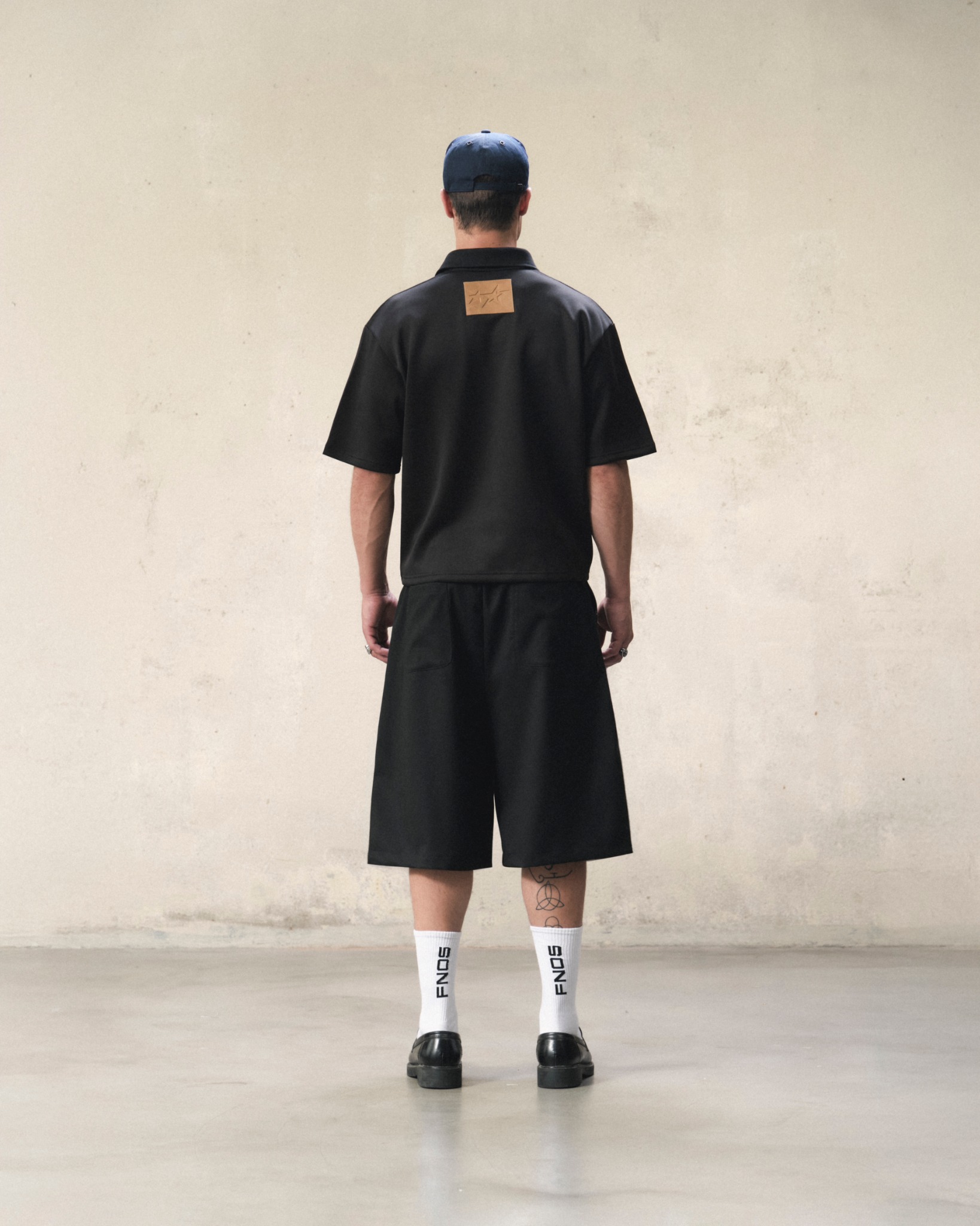 PB1 - FNOS BASIC POLO SHIRT - BLACK