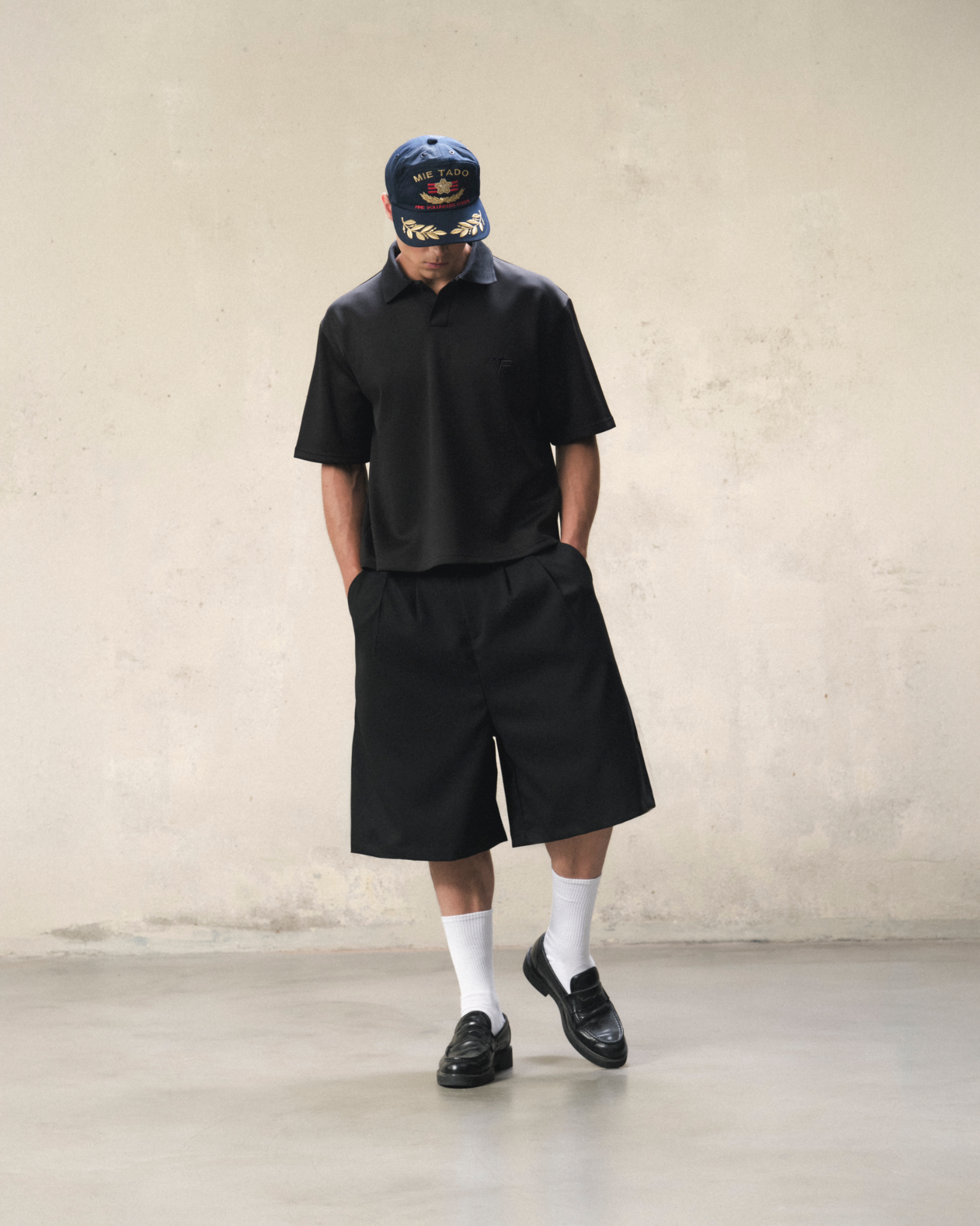 PB1 - FNOS BASIC POLO SHIRT - BLACK
