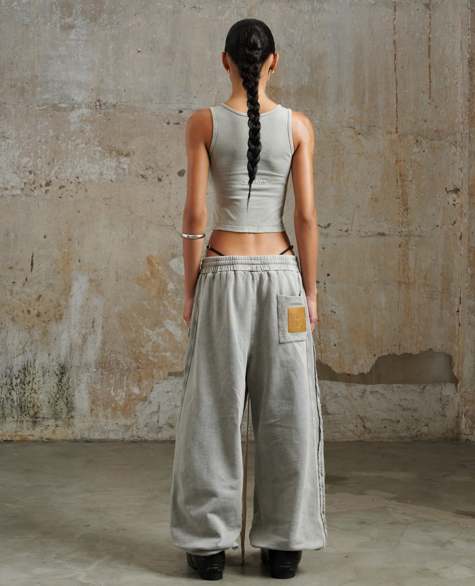 TWF2 - "FNOS" TANK TOP WASH FEMALE - GREY