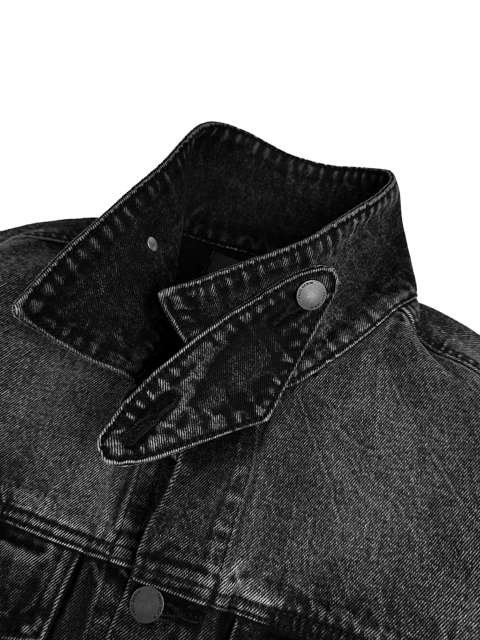 JKD3 - "FNOS VERSE" DENIM JACKET WASH - BLACK