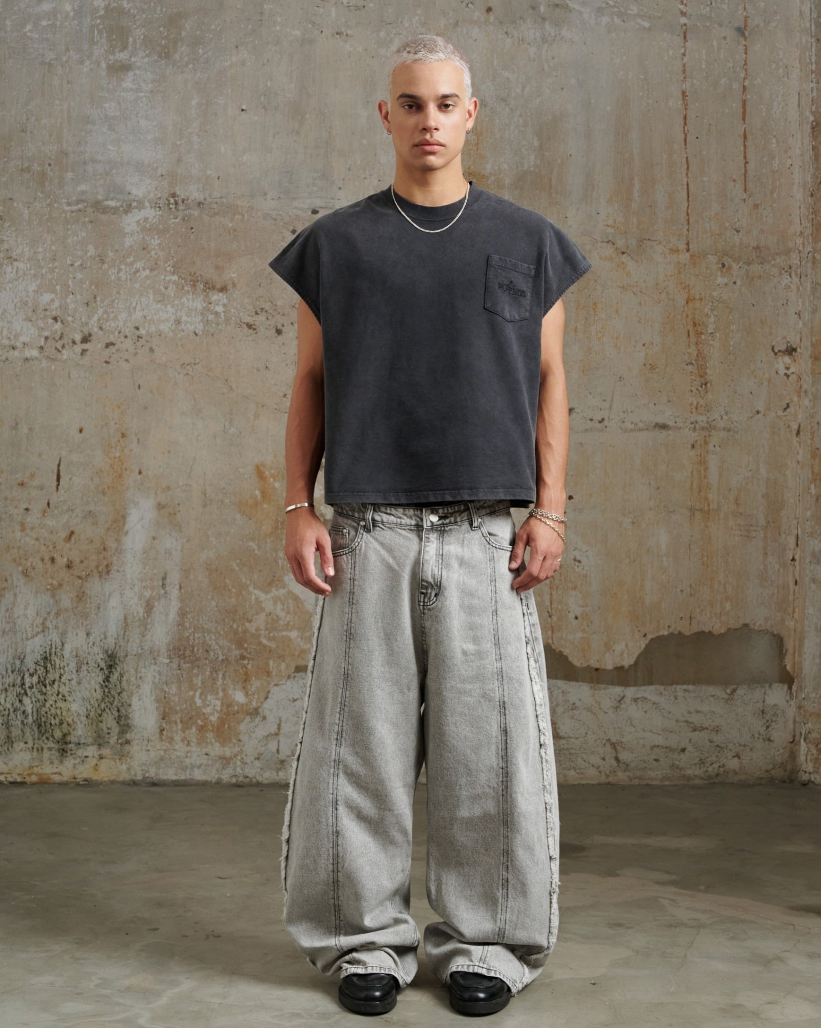 ERG19 - FNOSVERSE JEANS WASH - LIGHT GREY