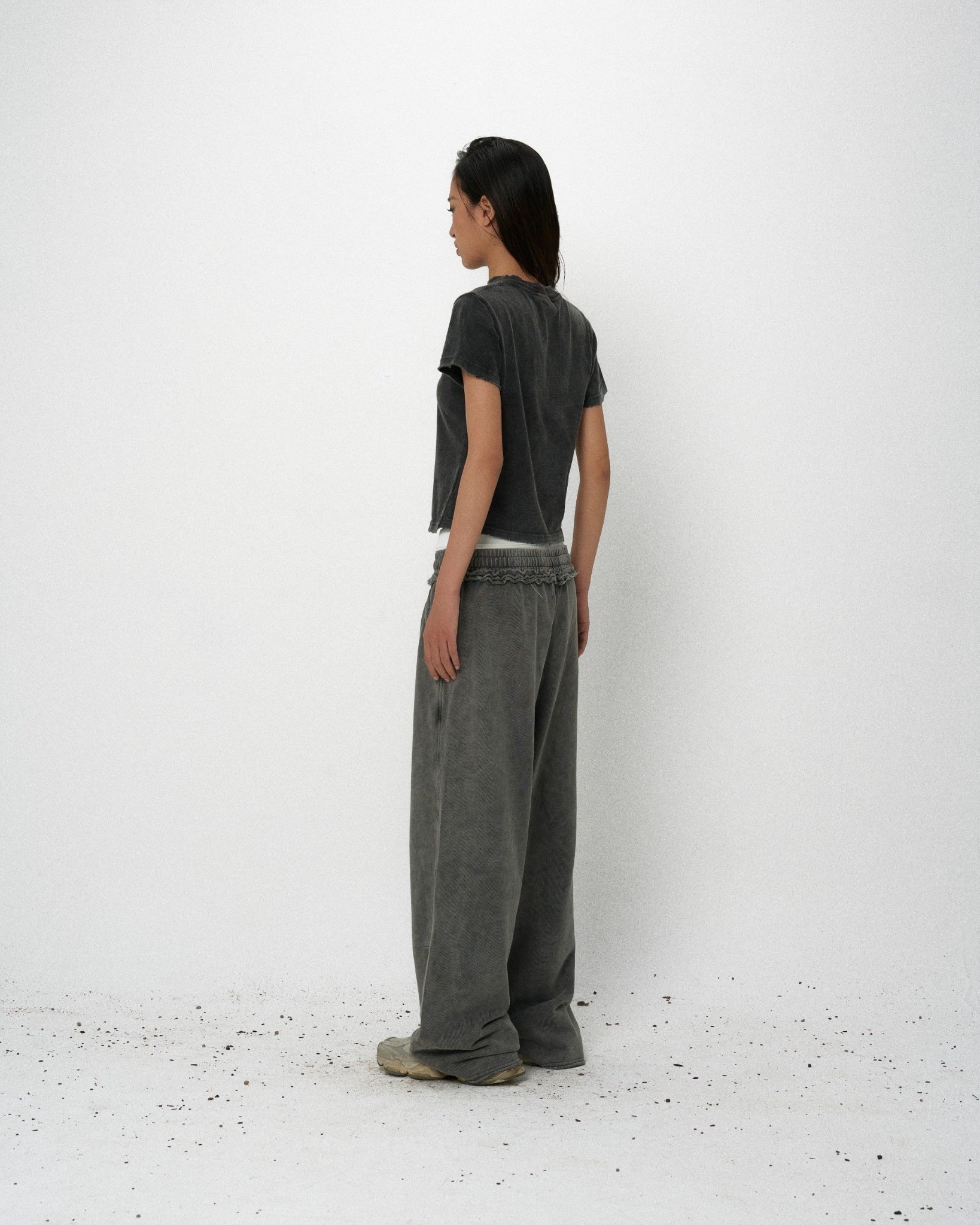 TWB3 - 'FNOSVERSE' VINTAGE BABY TEE - BLACK