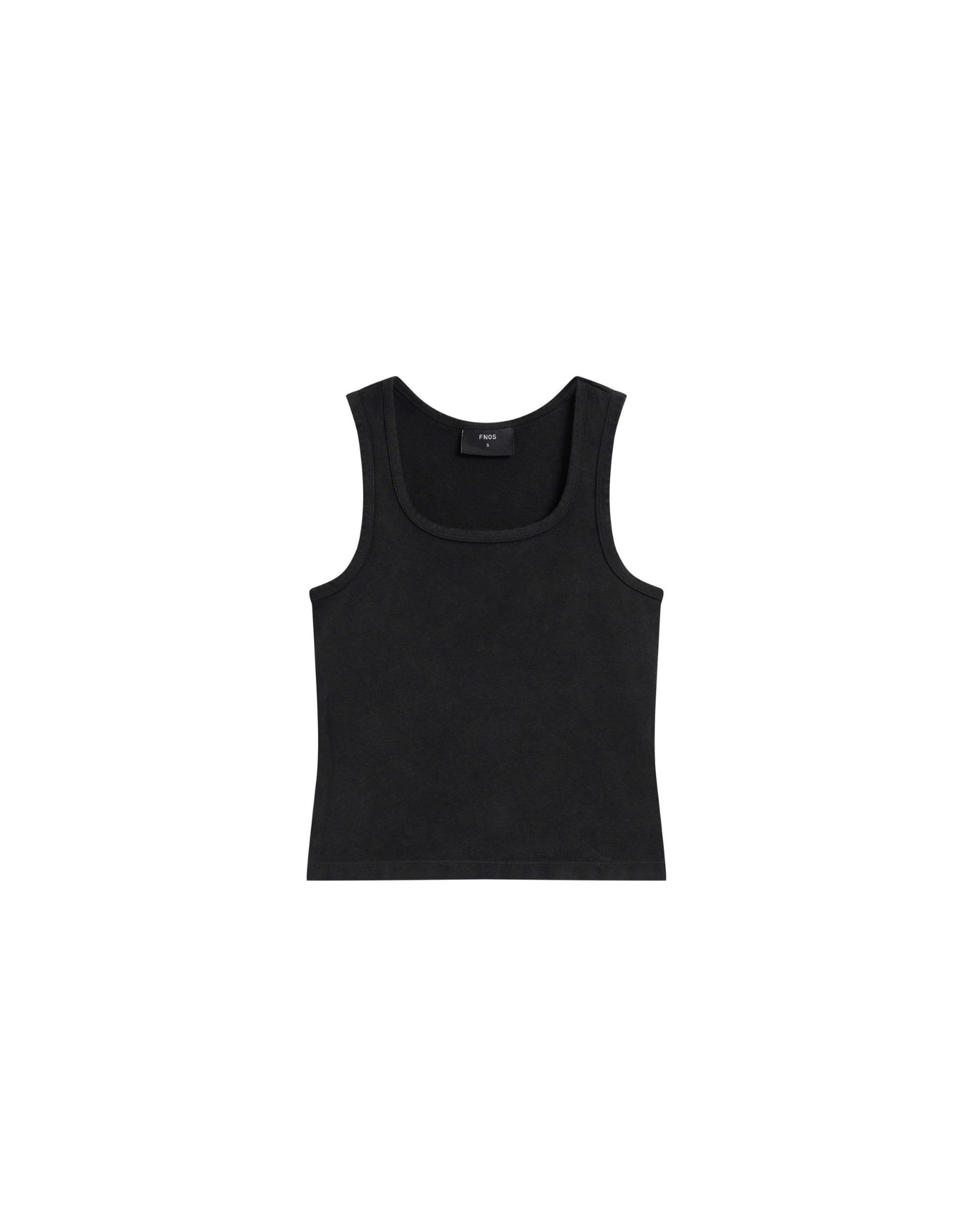 TWF1 - "FNOS" TANK TOP WASH FEMALE - BLACK